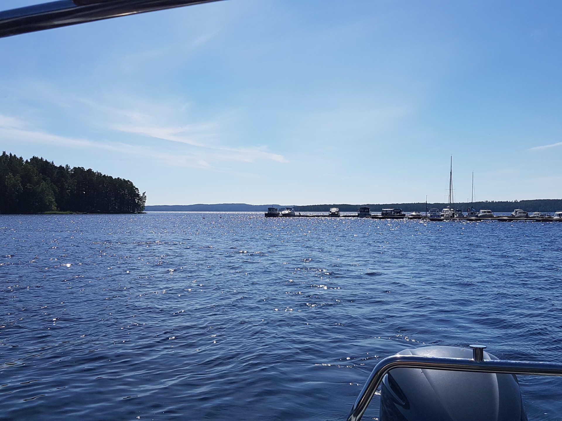 Päijänteen järvimaisema Padasjoella